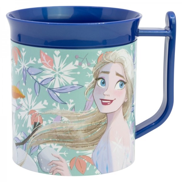 TAZA MICRO EASY HOLD 400 ML FROZEN SNOWY TALE