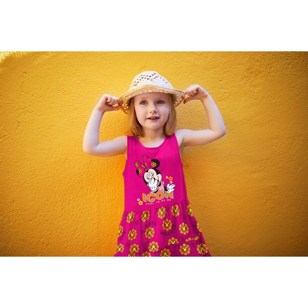 Vestido Infantil Minnie