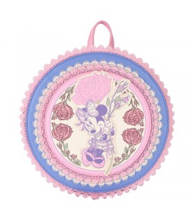 Mini Mochila Minnie Mouse con estampado de flores