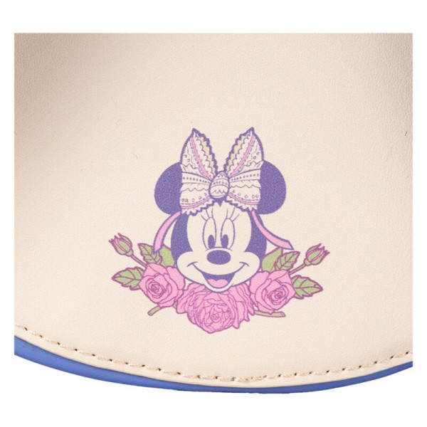 Mini Mochila Minnie Mouse con estampado de flores