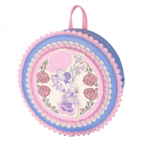 Mini Mochila Minnie Mouse con estampado de flores