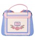 Bolso bandolera Minnie Mouse orejas y lazo y estampado de flores