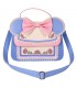 Bolso bandolera Minnie Mouse orejas y lazo y estampado de flores