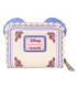 Cartera con cierre de cremallera orejas de Minnie Mouse y estampado de flores
