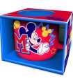 MICKEY TAZA CERAMICA 355 ML FULL DECO EN CAJA REGALO