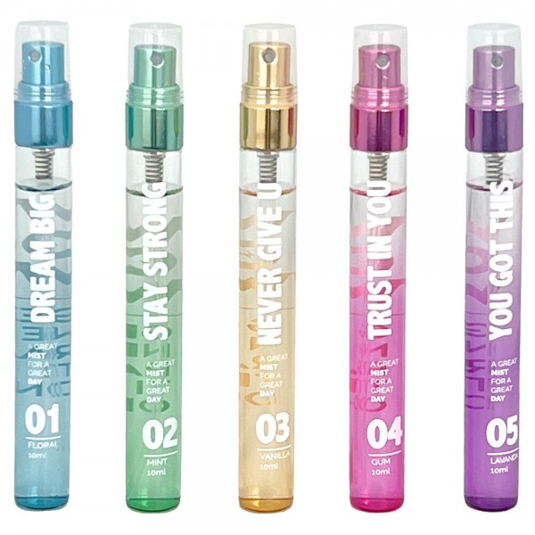 Set 5 Bruma Corporal Perfumada Wow Generation