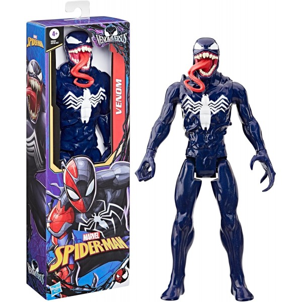 Marvel Spider-Man, VenomVersus, Titan Hero Series, Figura de acción de Veneno