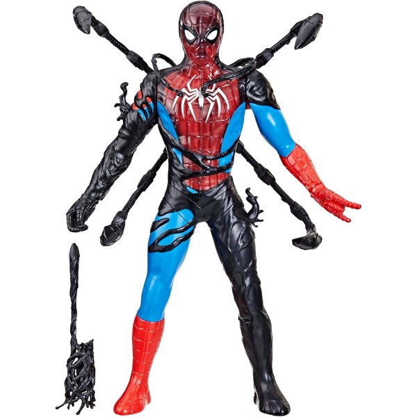 Marvel Spider-Man, VenomVersus Spider-Man Transformación líquida, Figura de acción con Accesorios