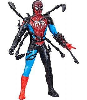 Marvel Spider-Man, VenomVersus Spider-Man Transformación líquida, Figura de acción con Accesorios