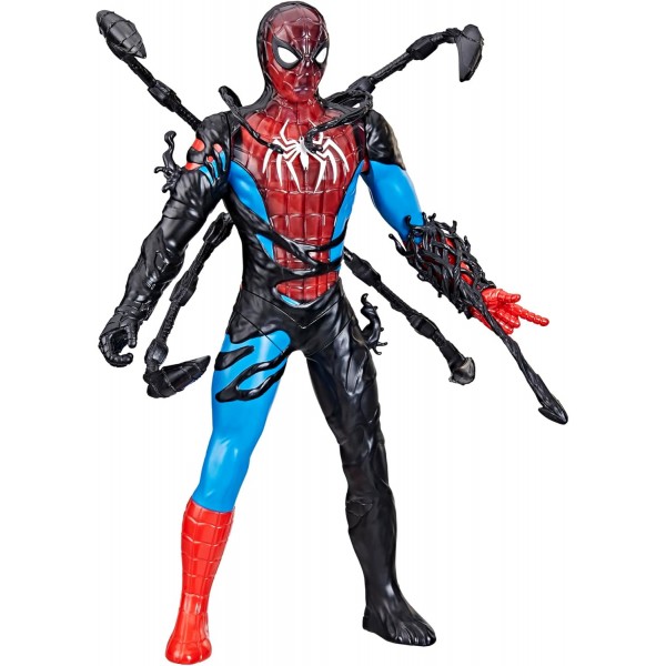 Marvel Spider-Man, VenomVersus Spider-Man Transformación líquida, Figura de acción con Accesorios