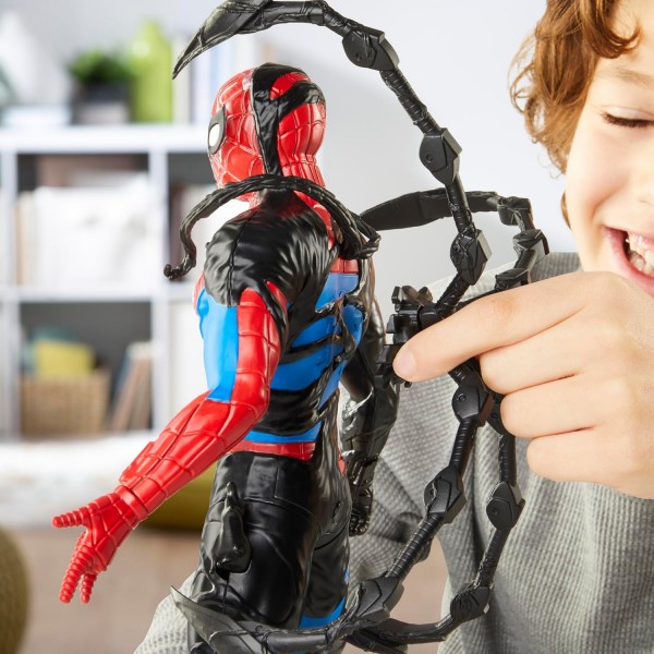 Marvel Spider-Man, VenomVersus Spider-Man Transformación líquida, Figura de acción con Accesorios