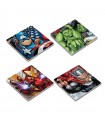 Set 4 posavasos Avengers