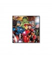 Pintura sobre lienzo Avengers 50x50 cm