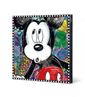 Pintura sobre lienzo Disney Mickey Mouse Forever 70 x 70 cm.