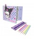Set colorear Kuromi Hello Kitty