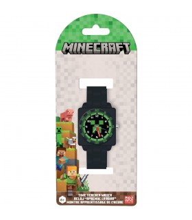 Reloj analogico Minecraft