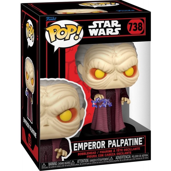 Funko Pop Star Wars Emperor Palpatine vinylfiguur