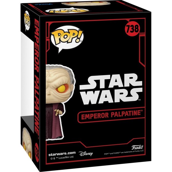 Funko Pop Star Wars Emperor Palpatine vinylfiguur