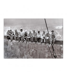Poster Obreros Viga Nueva York