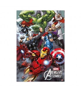 Poster Vengadores Unidos Marvel Comics