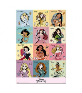 Poster Princesas Disney
