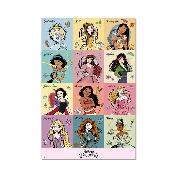 Poster Princesas Disney