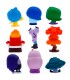 Set 9 figuras Del Reves 2 Doorables Disney Pixar 4cm