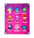 Set 9 figuras Del Reves 2 Doorables Disney Pixar 4cm