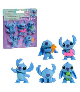 Blister 5 figuras Stitch Disney