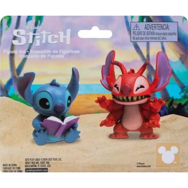 Disney Lilo & Stitch 2-Pack Leroy and Stitch Figure Set