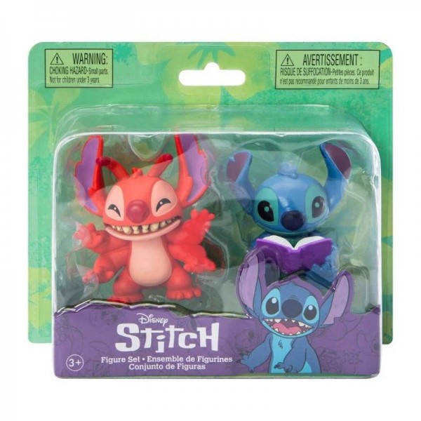 Disney Lilo & Stitch 2-Pack Leroy and Stitch Figure Set