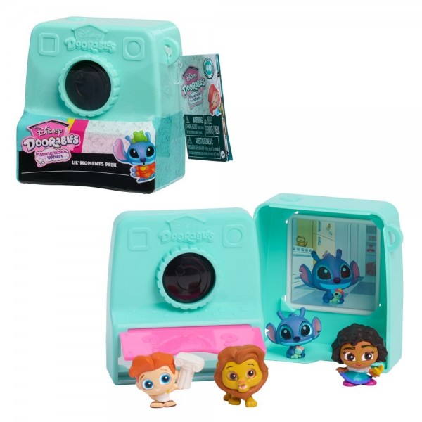Cápsula Camara sorpresa figura Peek Serie 13 Disney Doorables