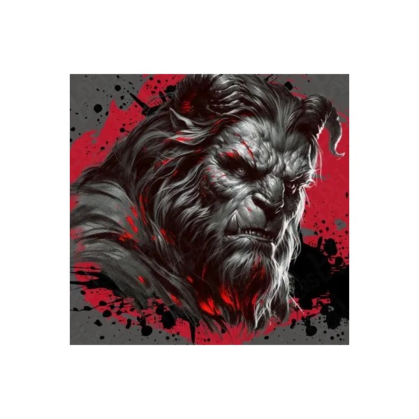 Pintura impresa 3D Bestia