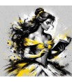 Pintura impresa 3D 40X40 Bella
