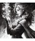 Pintura impresa Elsa 3D