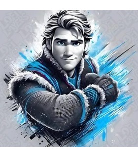 Pintura impresa kristoff 3D