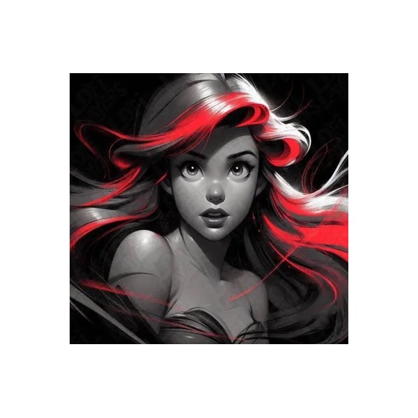 Pintura impresa Ariel 3D