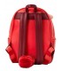 Mini mochila Turning Red Panda tacto de peluche y cola 3D