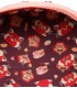 Mini mochila Turning Red Panda tacto de peluche y cola 3D