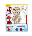 FIGURAS COLOREABLES MADERA SPIDEY