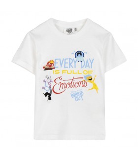 CAMISETA CORTA SINGLE JERSEY PIXAR INSIDE OUT