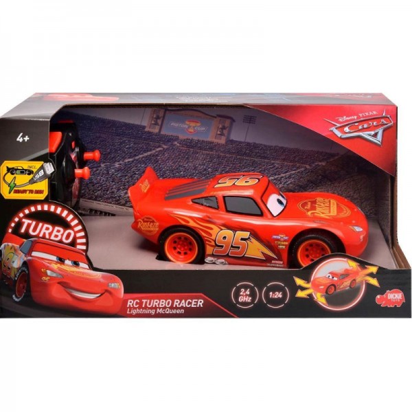 Cars Radio Control Rayo Turbo Racer 1:24