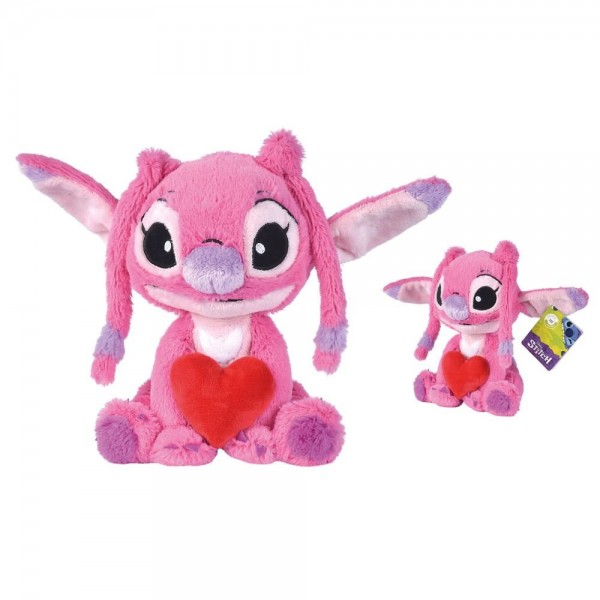Peluche angel con corazon 25 cm