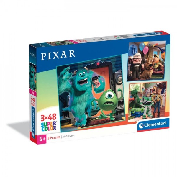 DISNEY PIXAR - 3X48 PIÈCES