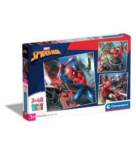 MARVEL SPIDERMAN - 3X48 PIÈCES