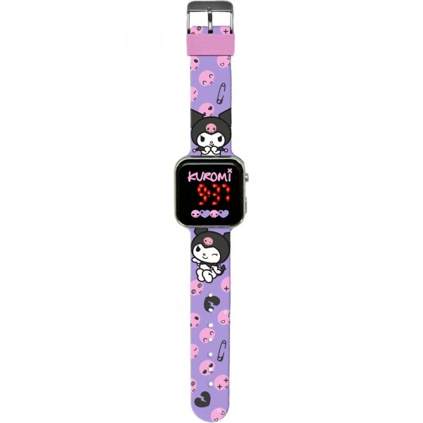 Reloj led Kuromi Hello Kitty