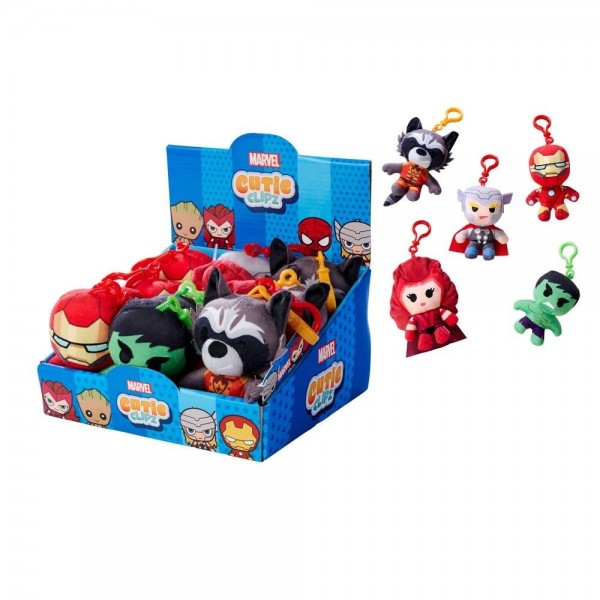 llaveros peluche clip vengadores