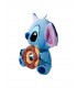 SIMBA LILO & STITCH PELUCHE STITCH WITH DONUT
