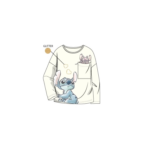 Camiseta manga larga Lilo&Stitch