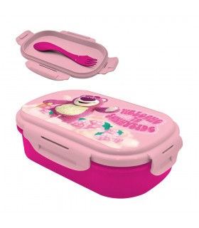 Sandwichera + Cubierto Lotso Toy Story Disney Pixar